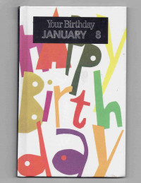 Image of Your birthday January 8