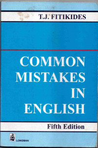 Image of Common mistakes in English